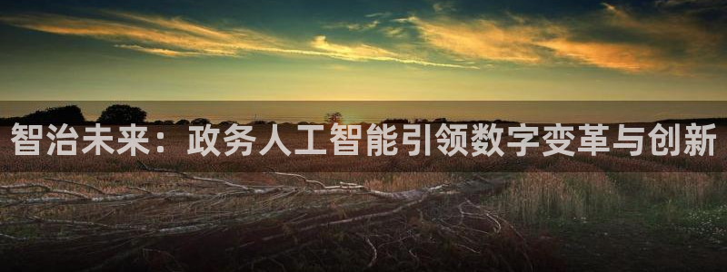 智治未来：政务人工智能引领数字变革与创新