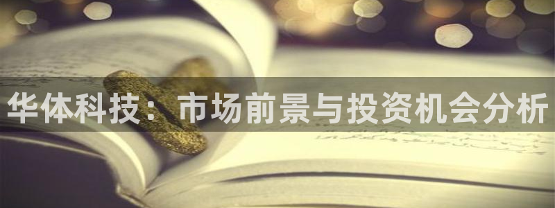 华体科技：市场前景与投资机会分析